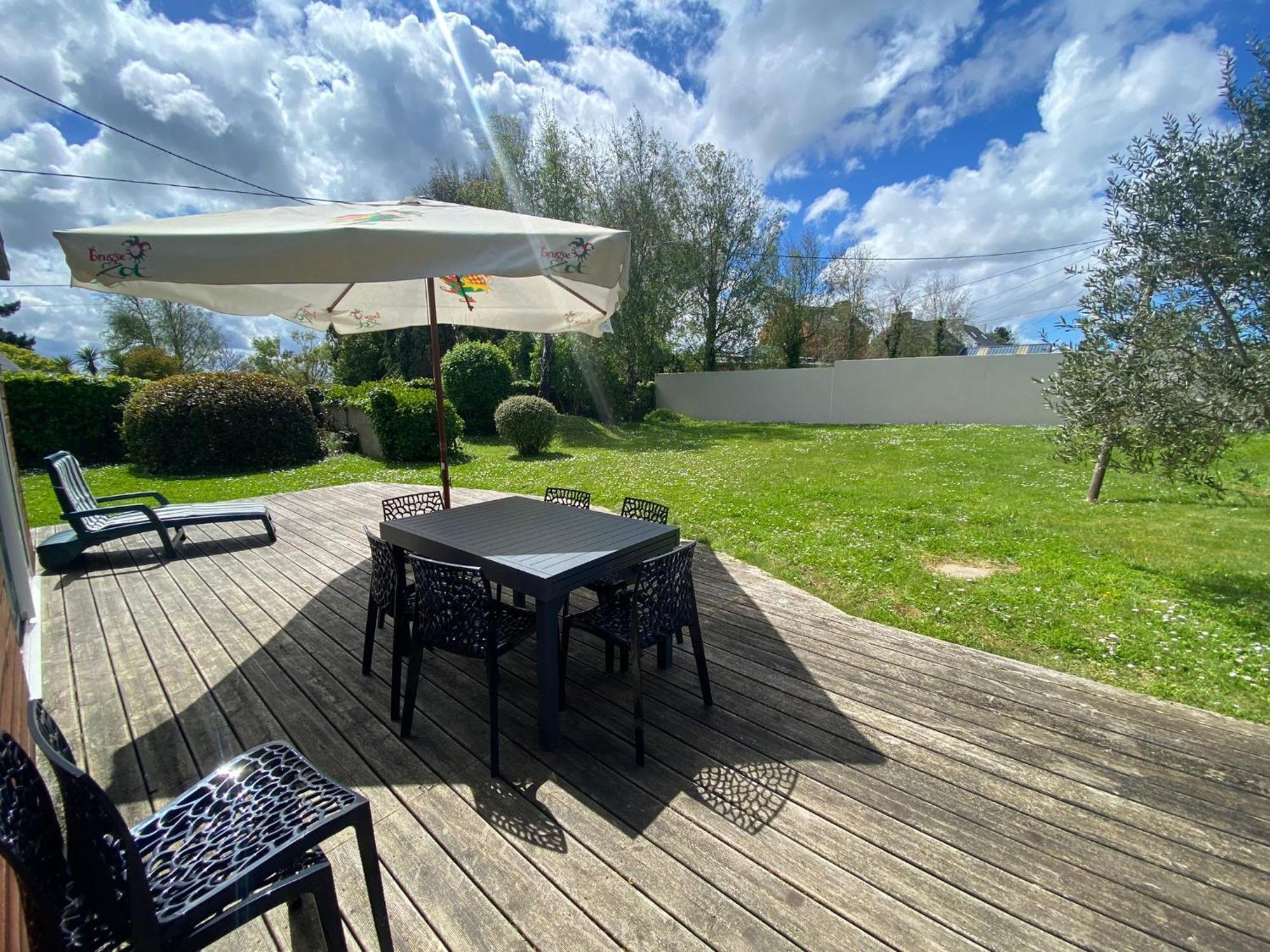 Carantec Family Home With Garden 6 Persons Bagian luar foto